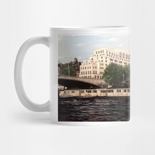 WATERLOO BRIDGE AND WATERLOO FLOATING POLICE STATION Mug